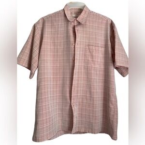 Campia Moda Short Sleeve Menta Button Up Shirt, Size: Large